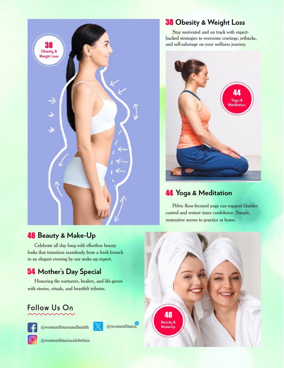 Women Fitness Preview Pages