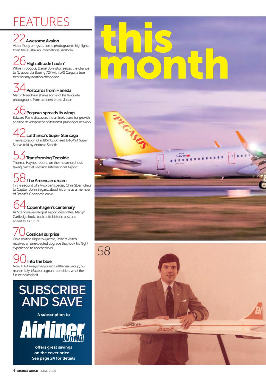Airliner World Preview Pages
