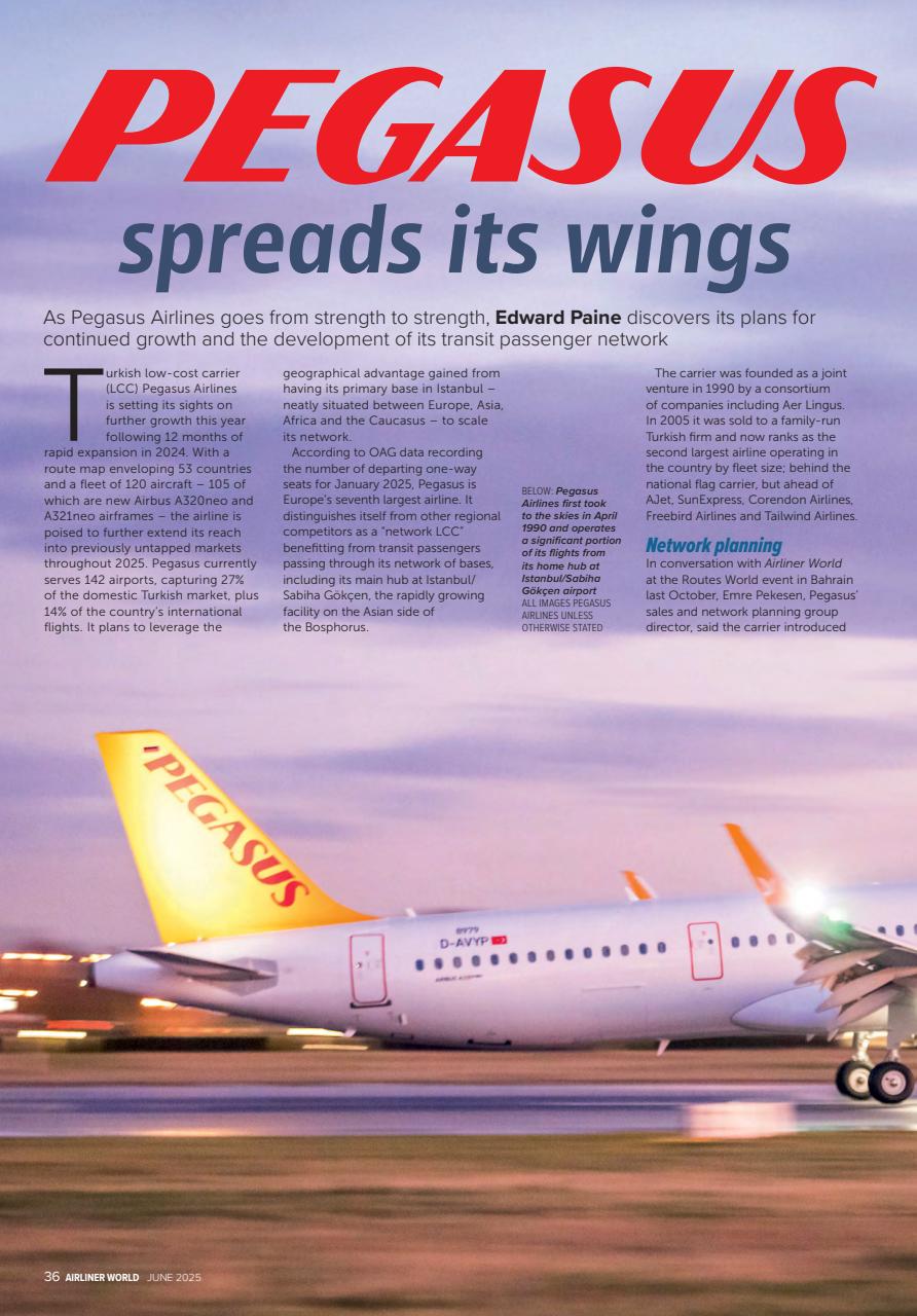 Airliner World Preview Pages