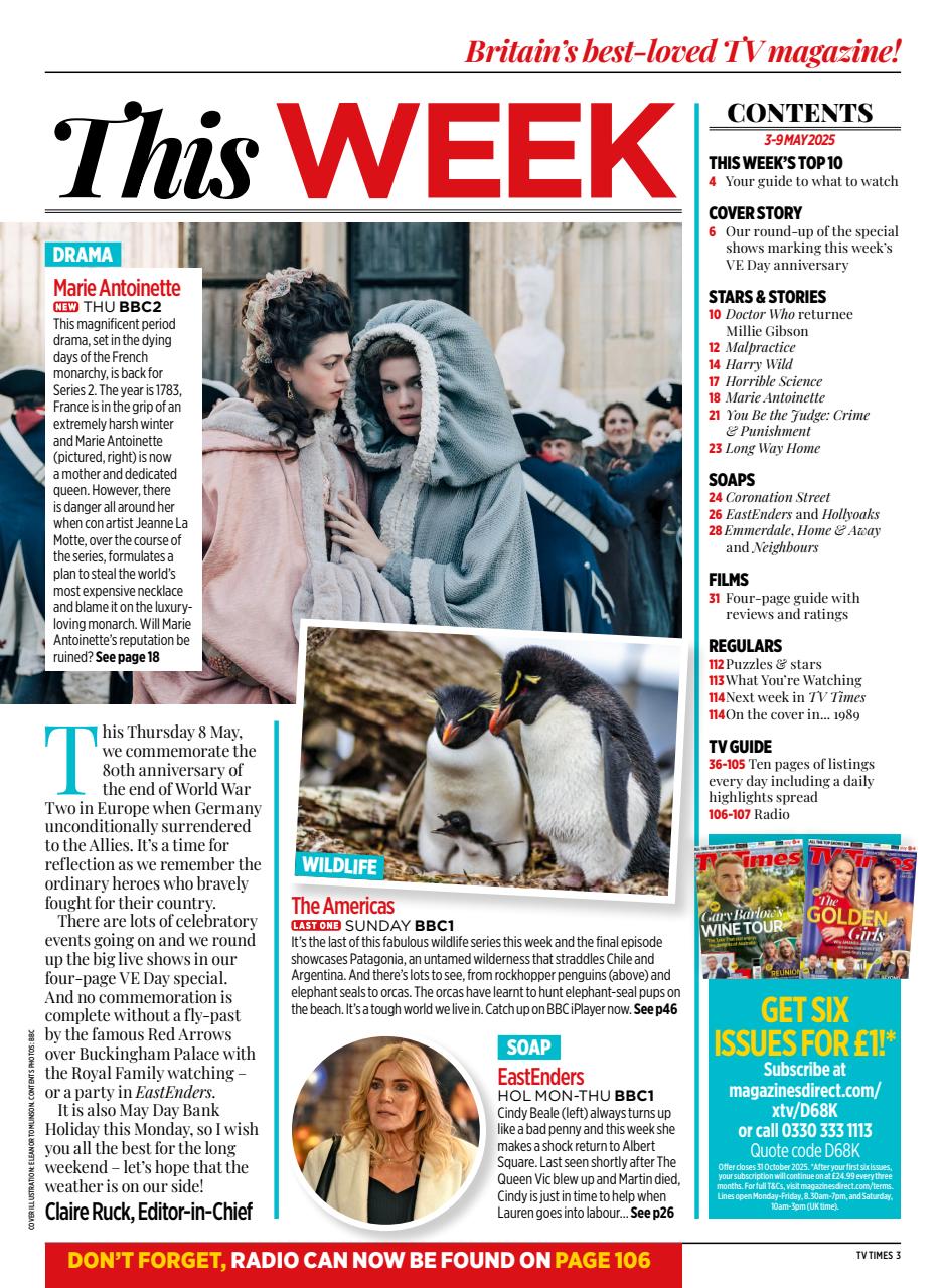 TV Times Preview Pages