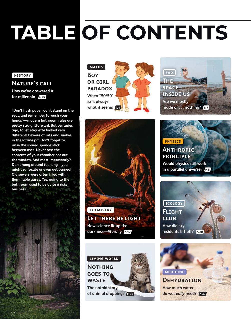 OYLA Magazine Preview Pages