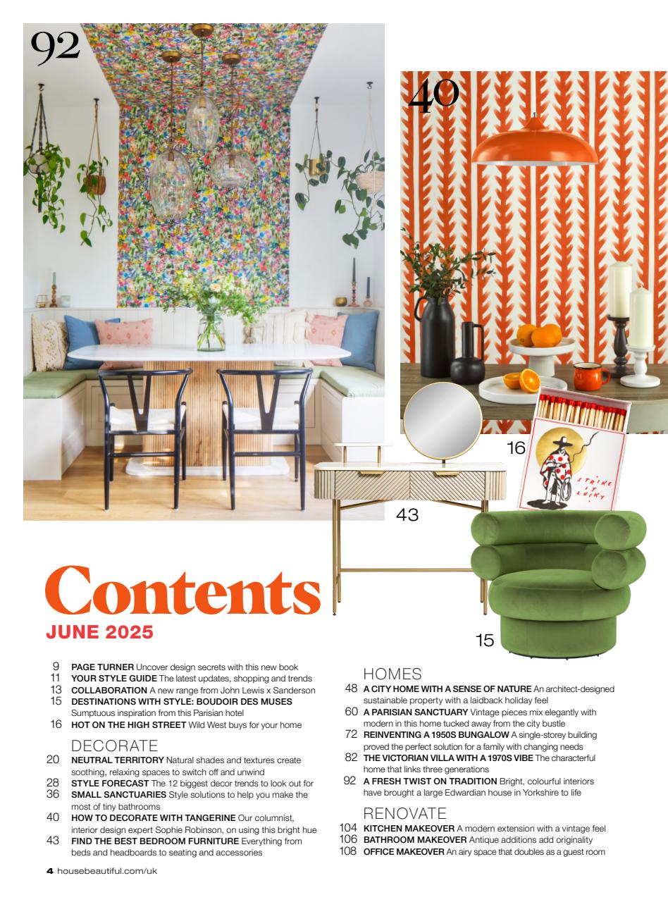 House Beautiful Preview Pages