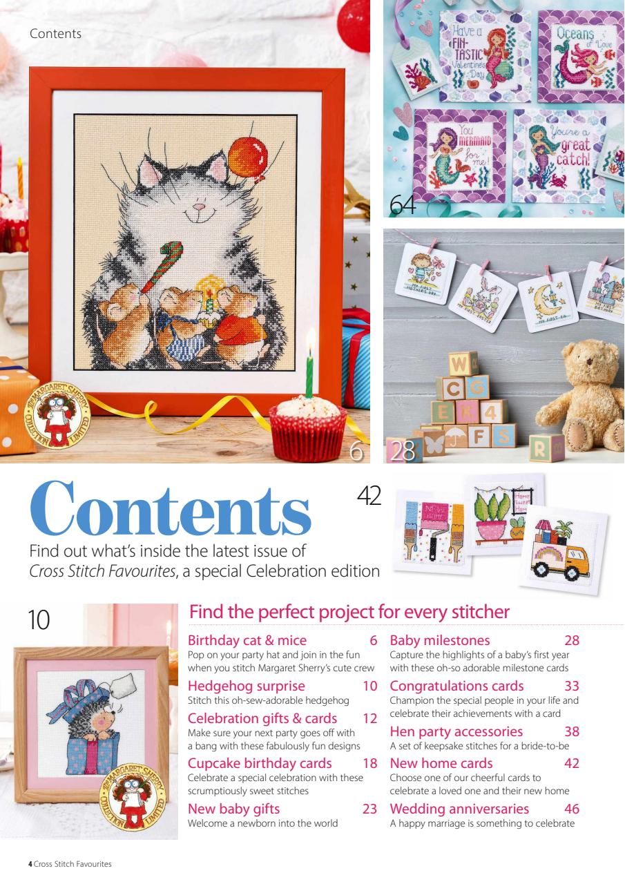 Cross Stitch Favourites Preview Pages