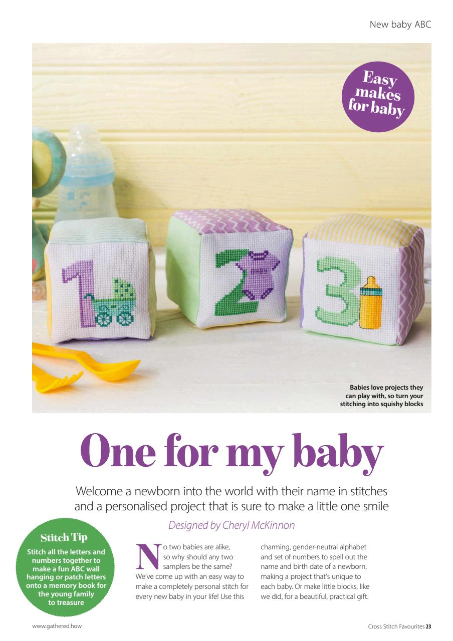 Cross Stitch Favourites Preview Pages