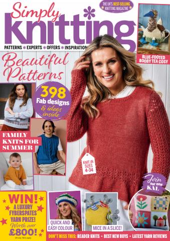 Simply Knitting issue June 2025