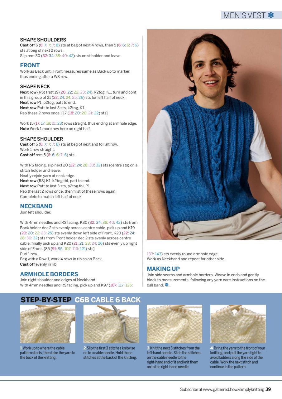 Simply Knitting Preview Pages