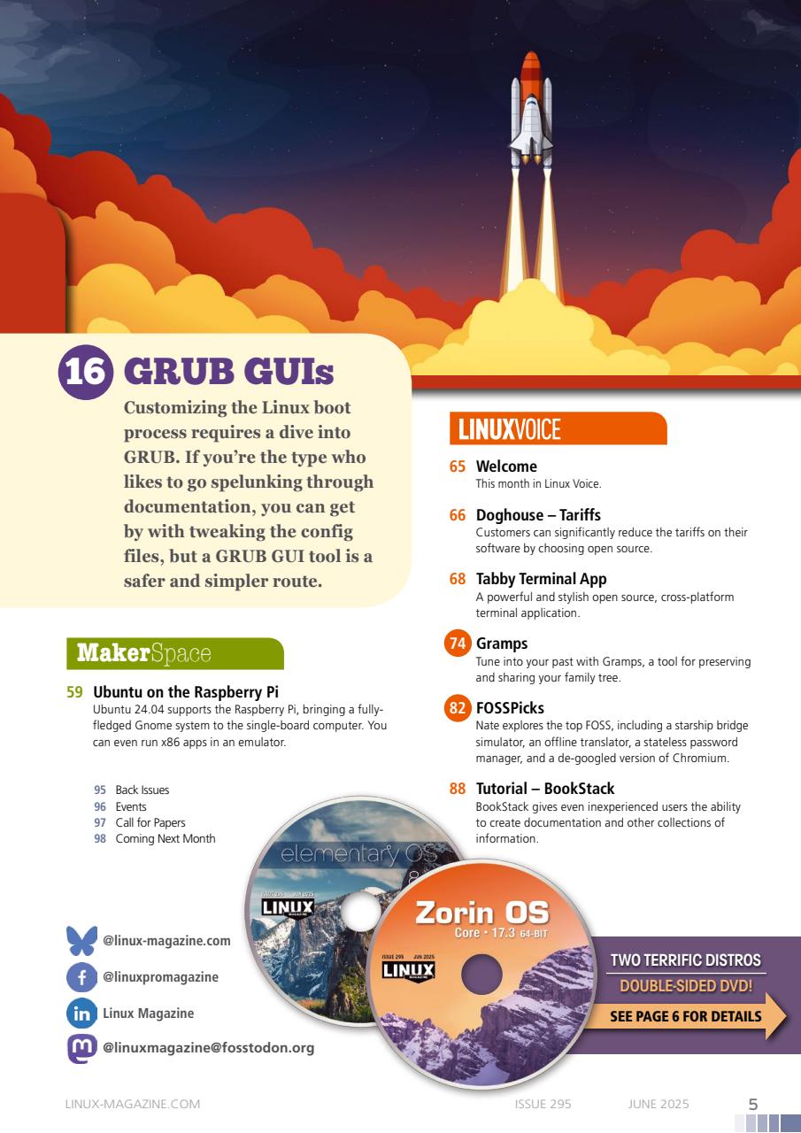 Linux Magazine Preview Pages