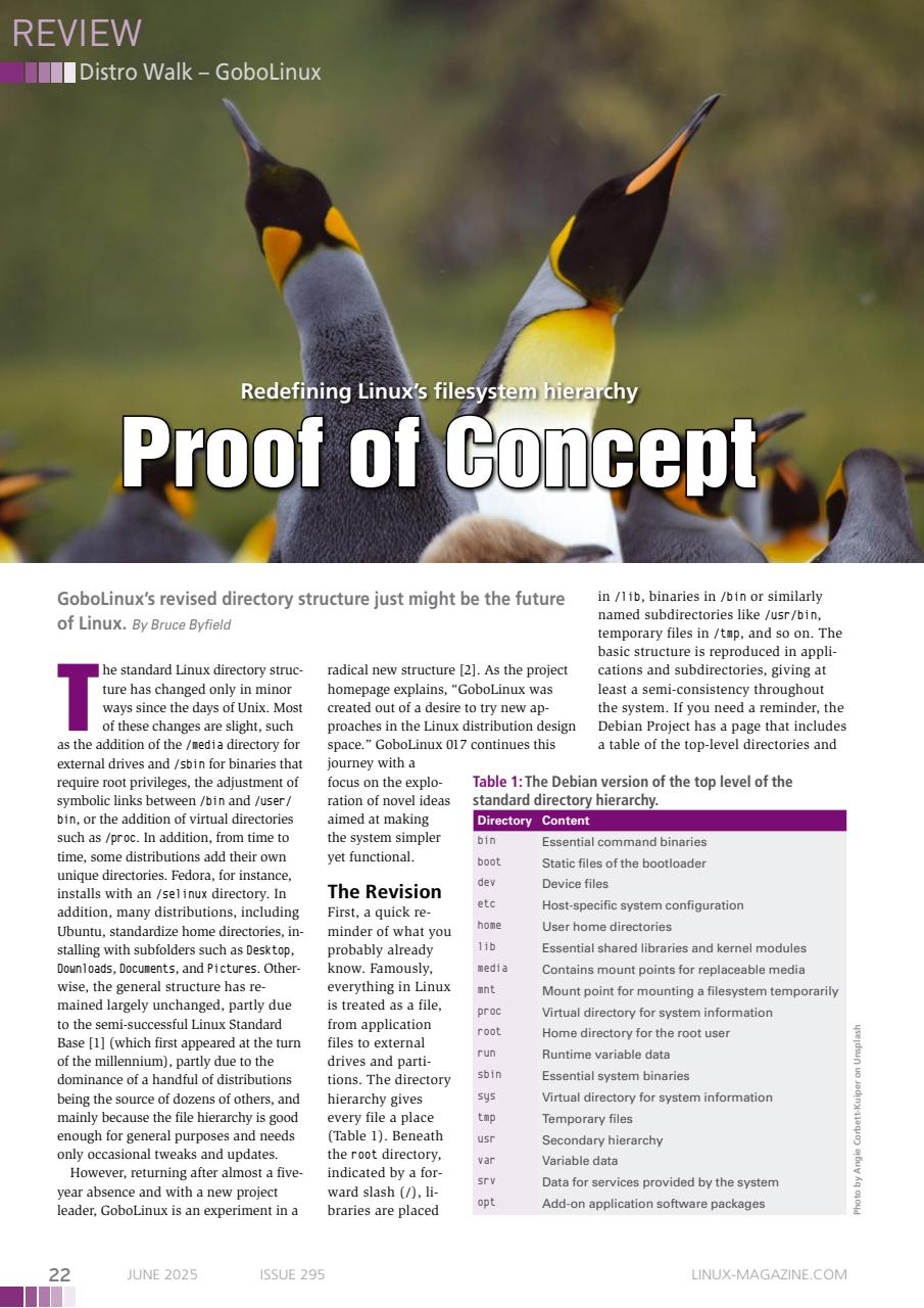 Linux Magazine Preview Pages