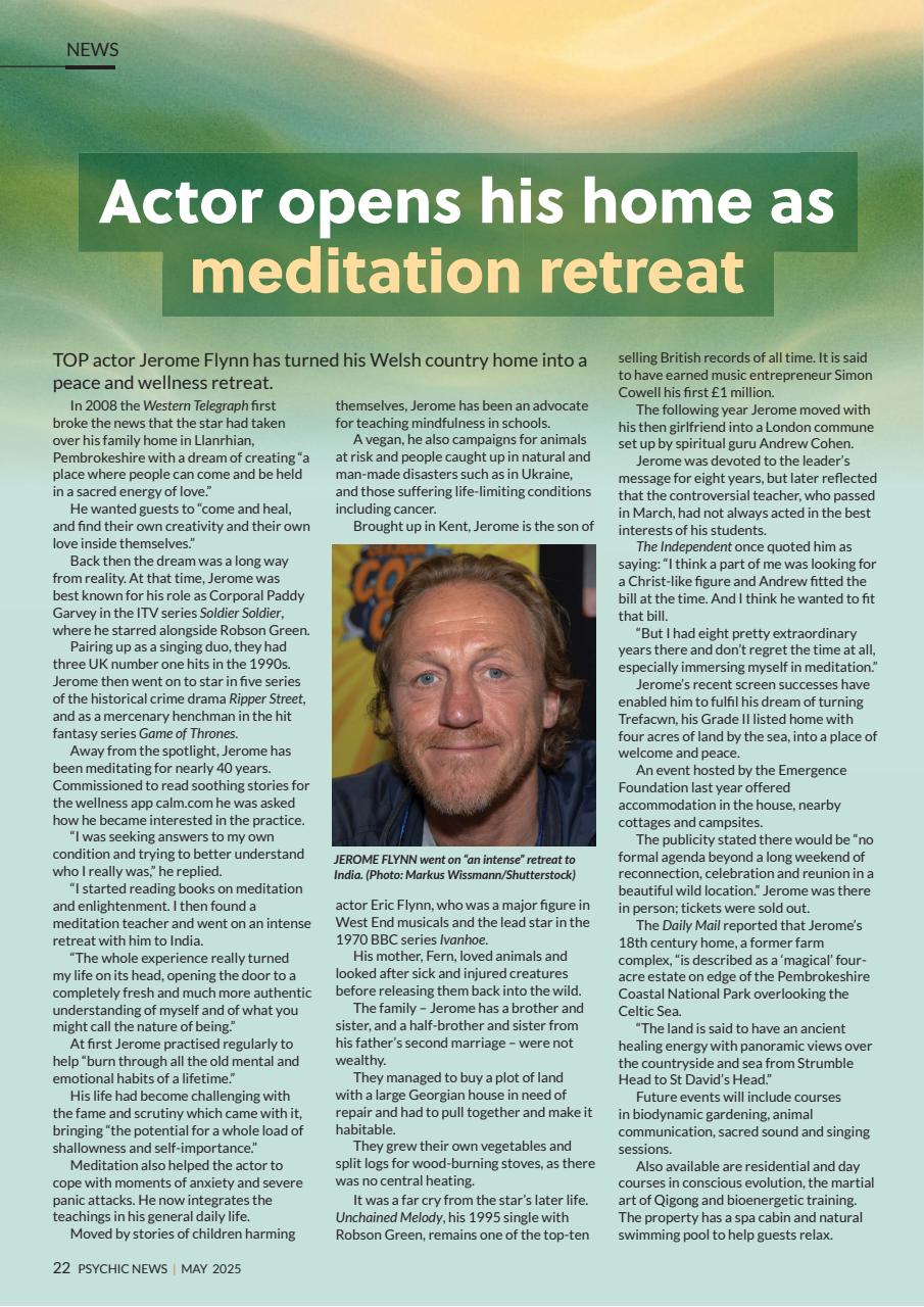 Psychic News Preview Pages