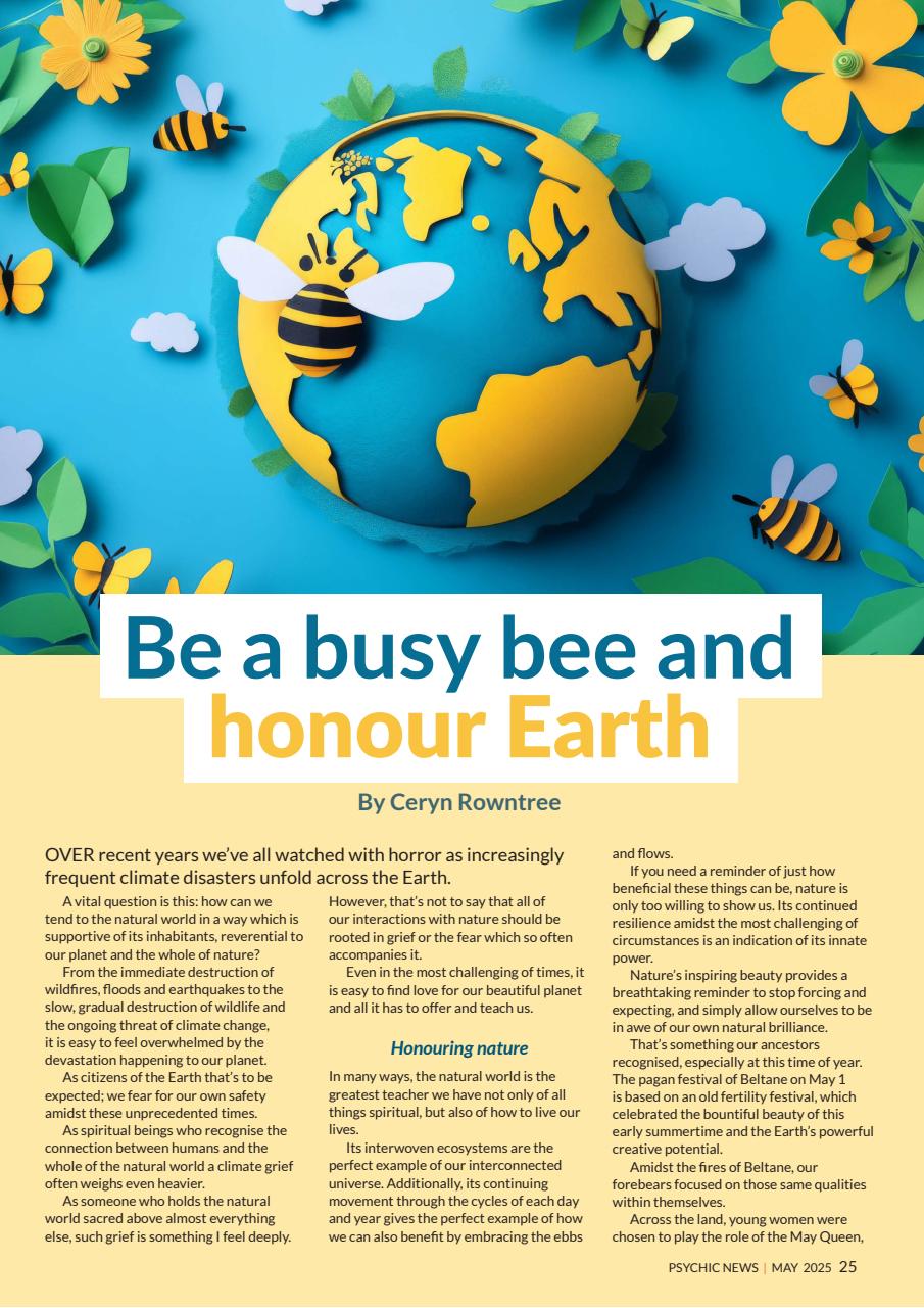 Psychic News Preview Pages