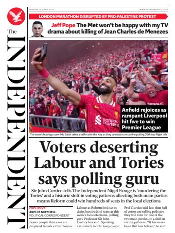 Monday, 28 April 2025 issue Monday, 28 April 2025