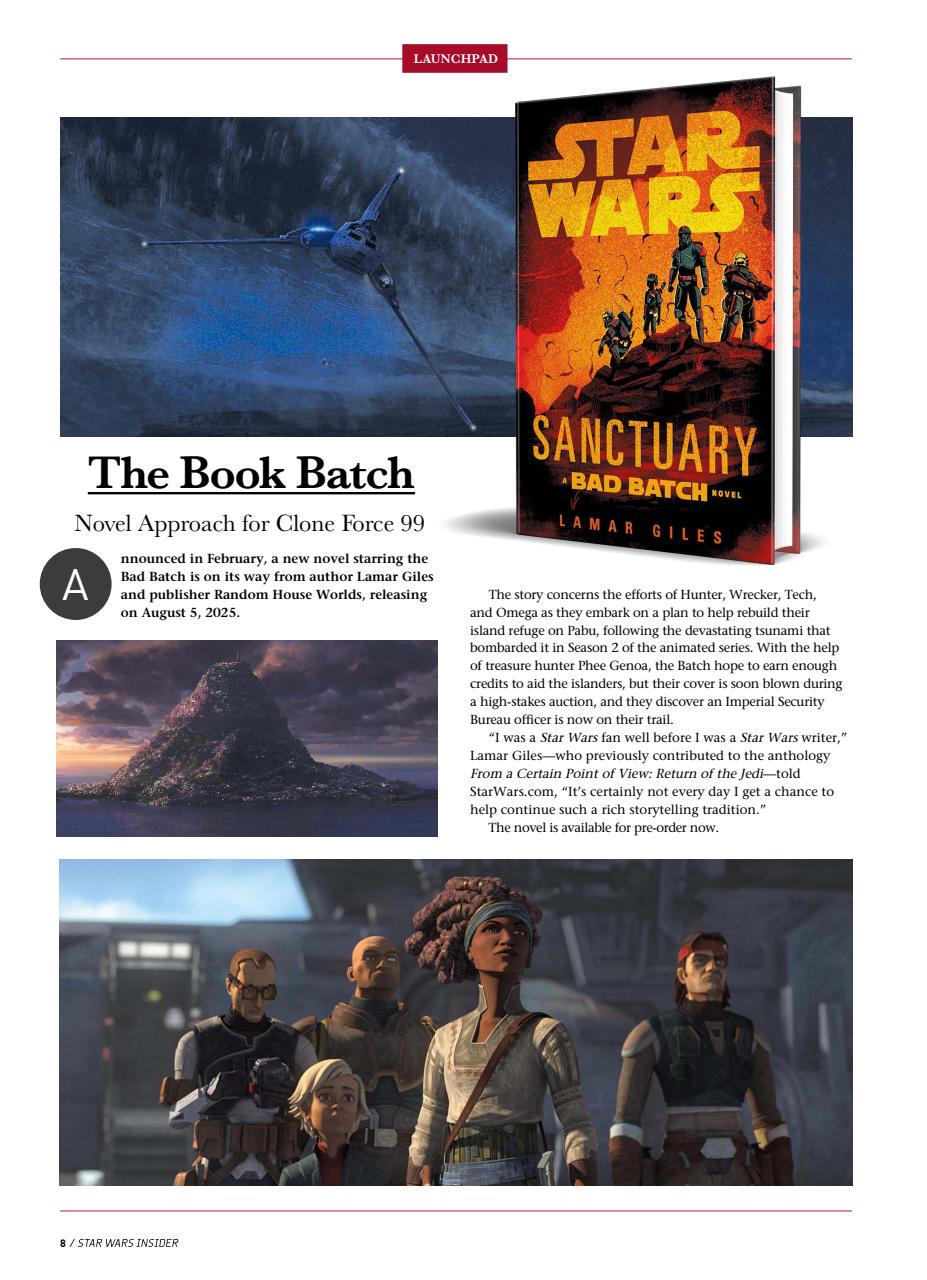 Star Wars Insider Preview Pages