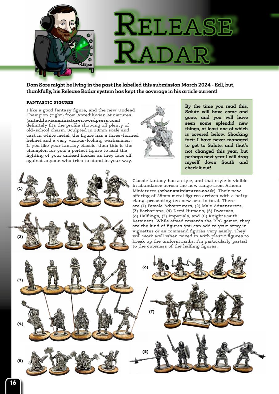 Wargames Illustrated Preview Pages