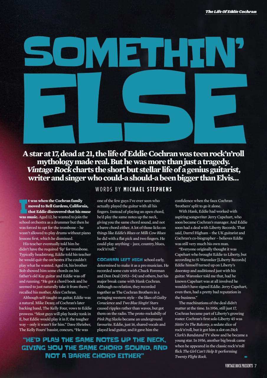 Vintage Rock Presents Preview Pages