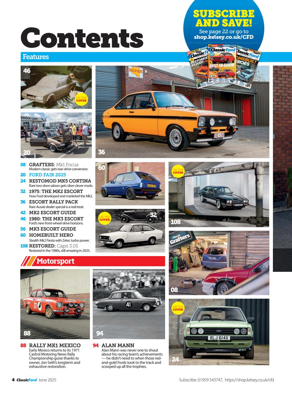 Classic Ford Preview Pages