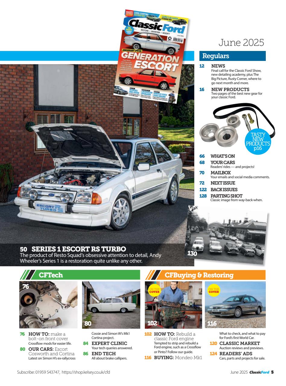 Classic Ford Preview Pages