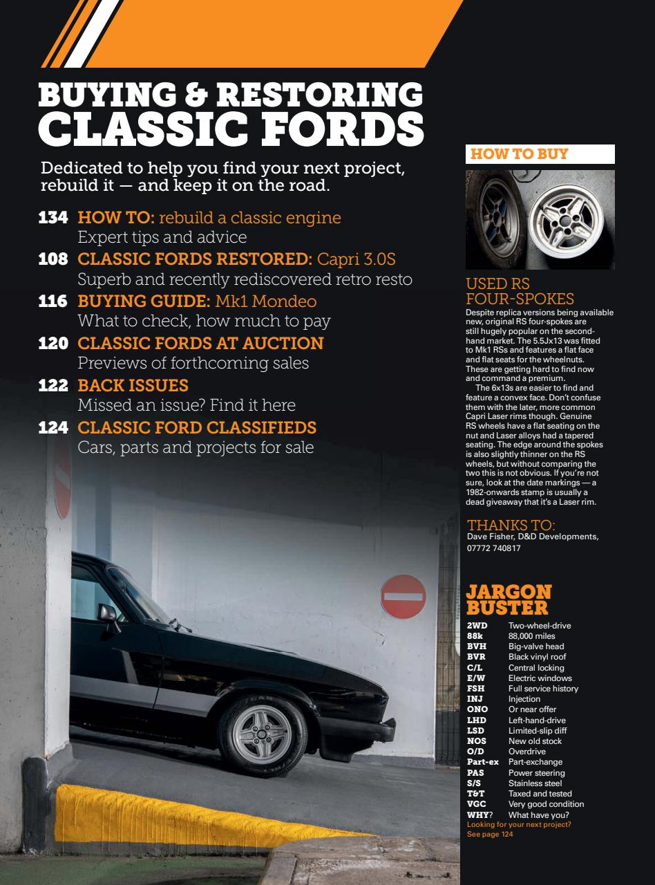 Classic Ford Preview Pages