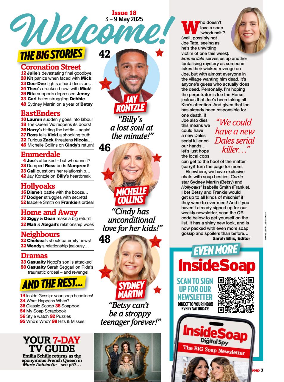 Inside Soap Preview Pages