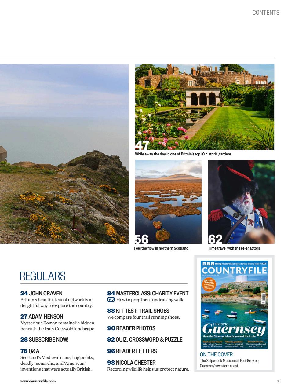 BBC Countryfile Magazine Preview Pages