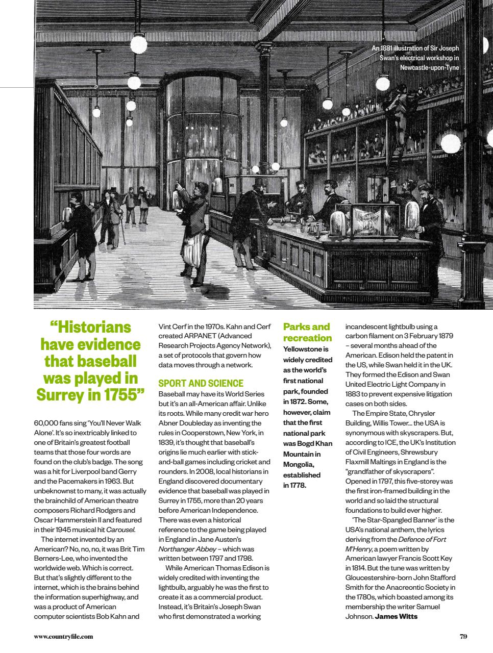 BBC Countryfile Magazine Preview Pages