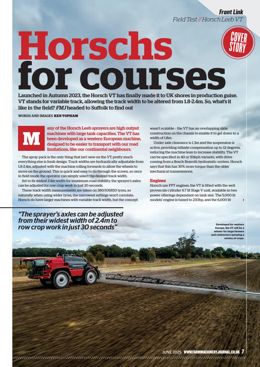 Farm Machinery Journal Preview Pages