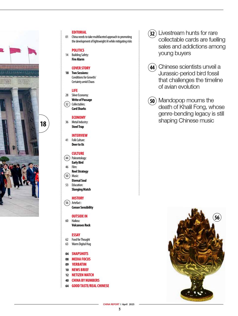 China Report Preview Pages