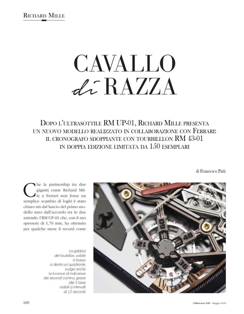 L'Orologio Preview Pages