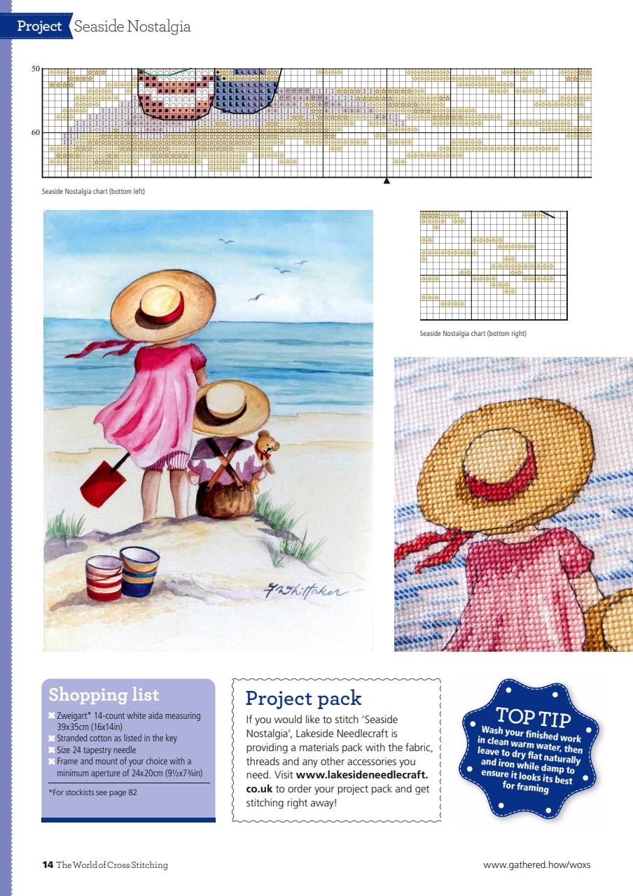 The World of Cross Stitching Preview Pages