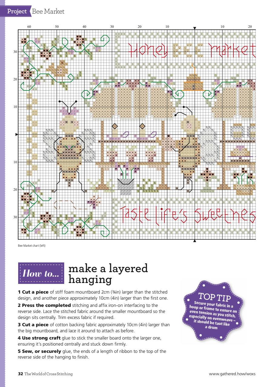 The World of Cross Stitching Preview Pages