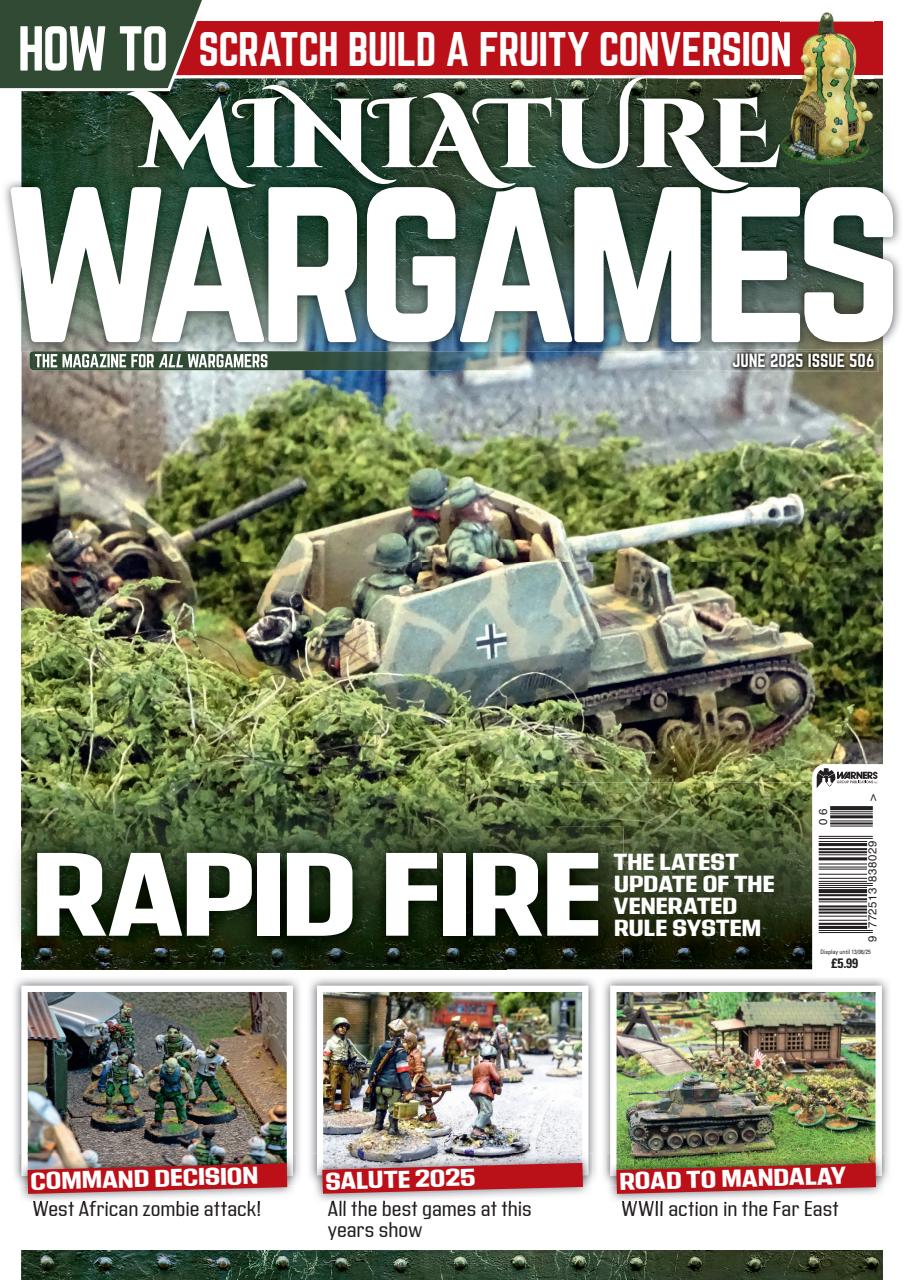 Miniature Wargames Preview Pages