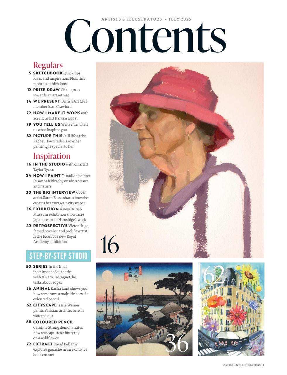 Artists & Illustrators Preview Pages