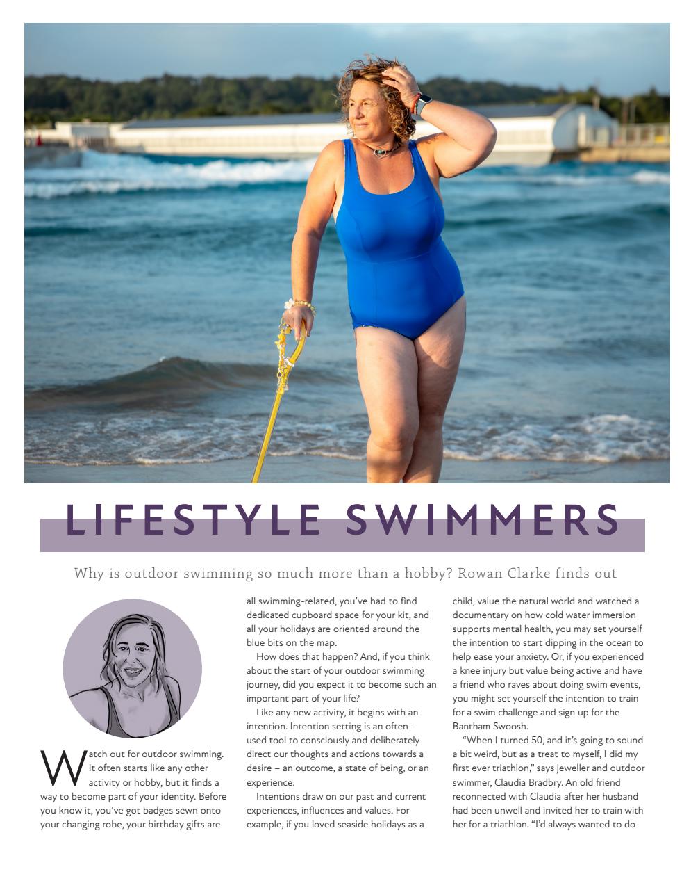 Outdoor Swimmer Preview Pages