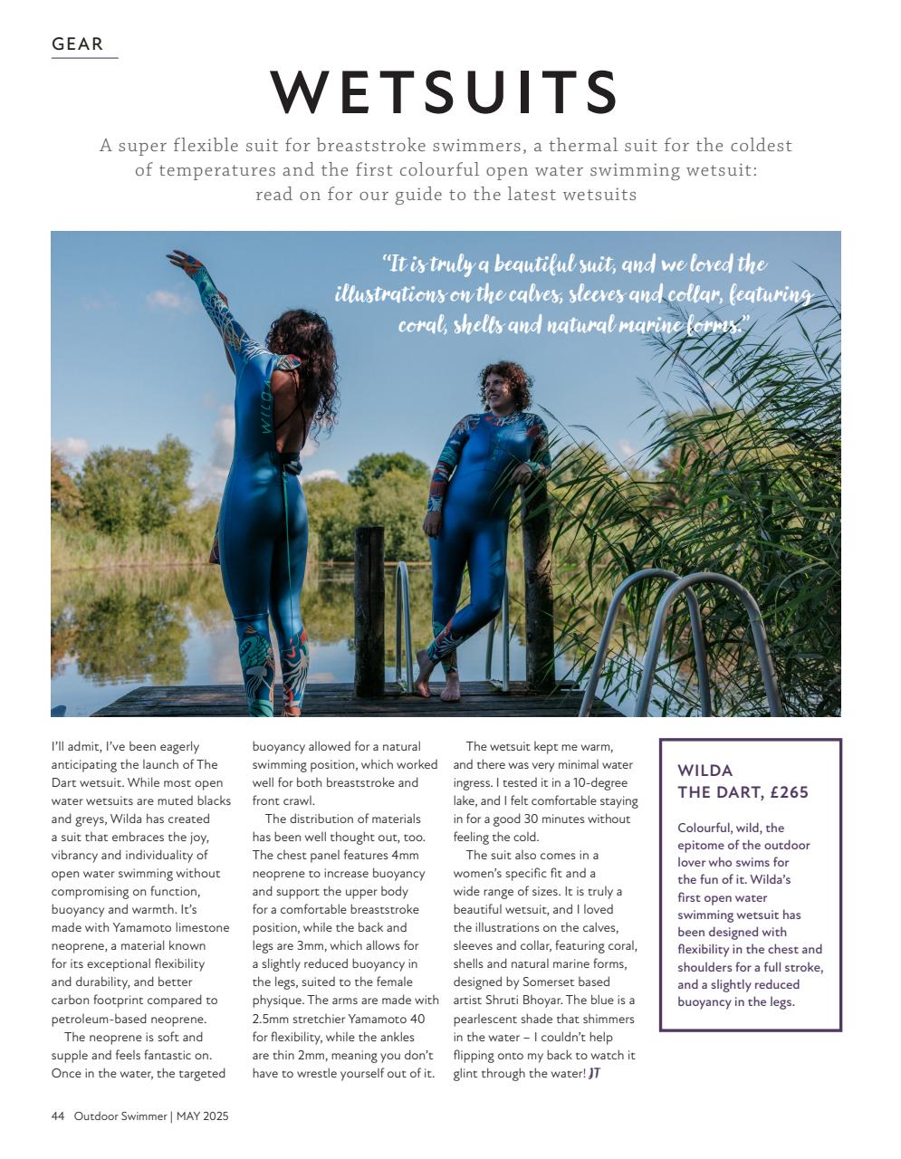 Outdoor Swimmer Preview Pages