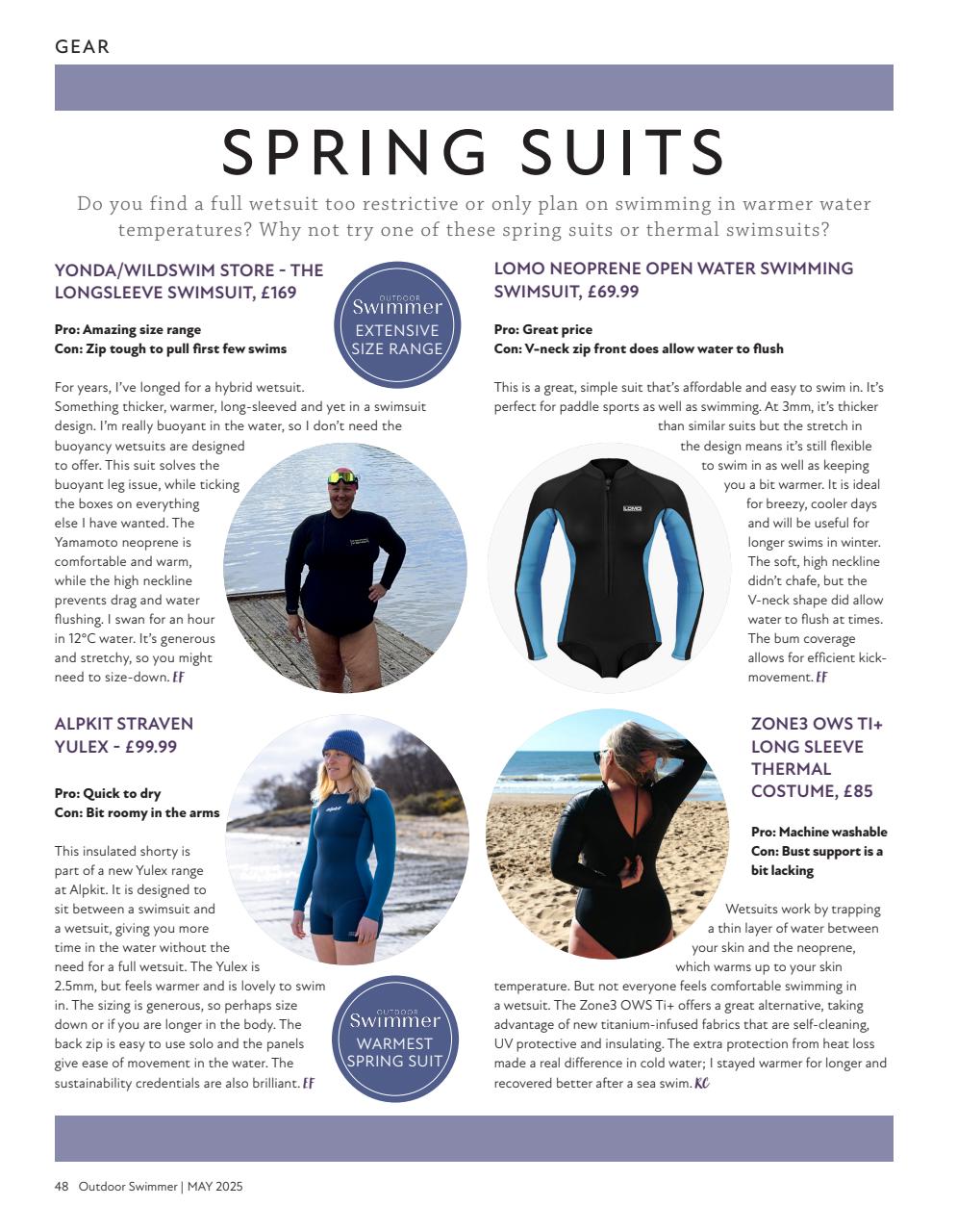 Outdoor Swimmer Preview Pages