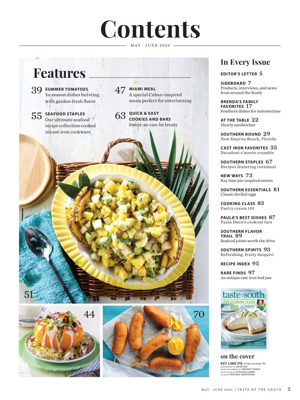 Taste of the South Preview Pages