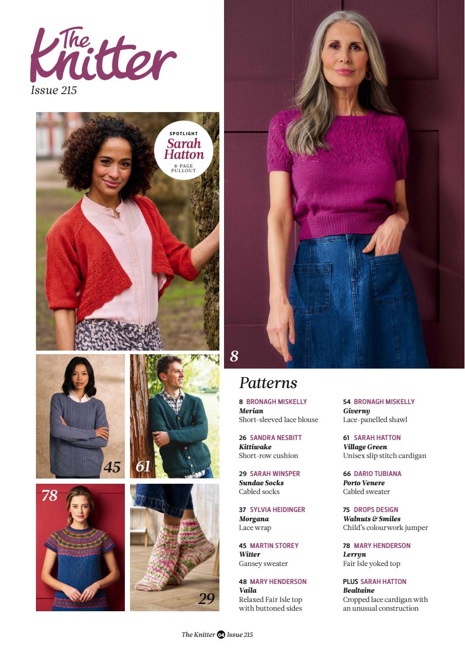 The Knitter Preview Pages