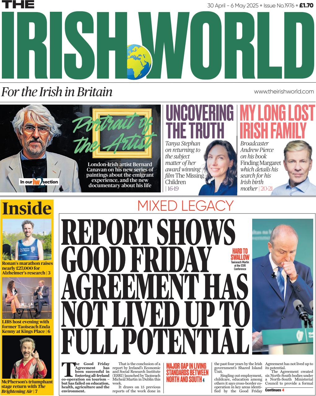 Irish World Preview Pages