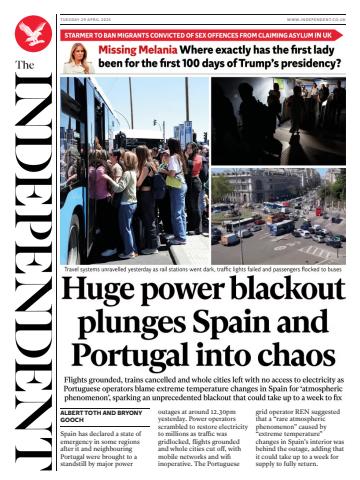 Tuesday, 29 April 2025 issue Tuesday, 29 April 2025
