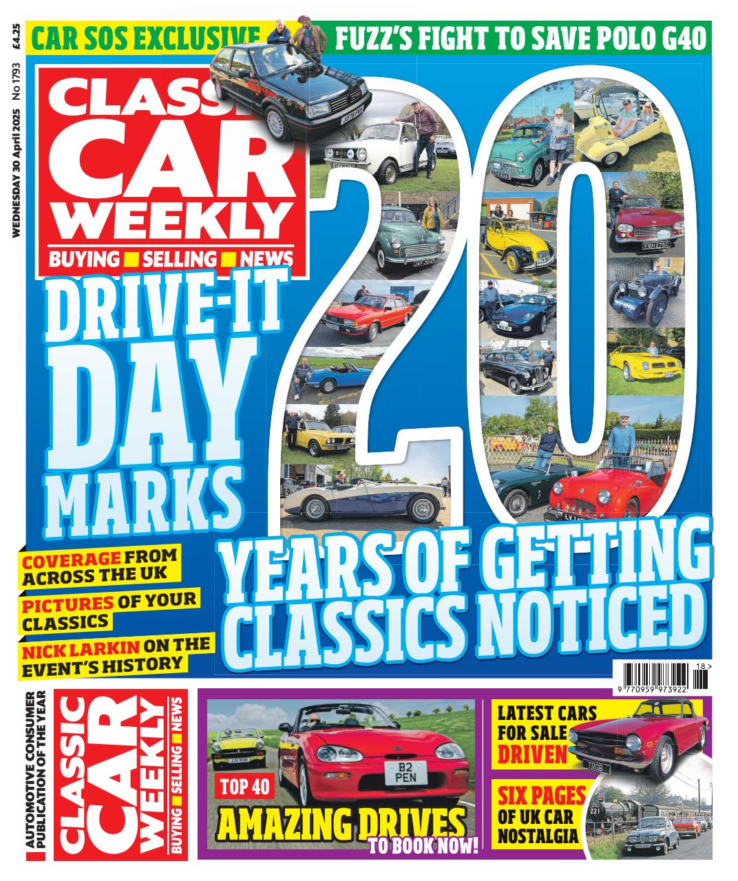 Classic Car Weekly Preview Pages