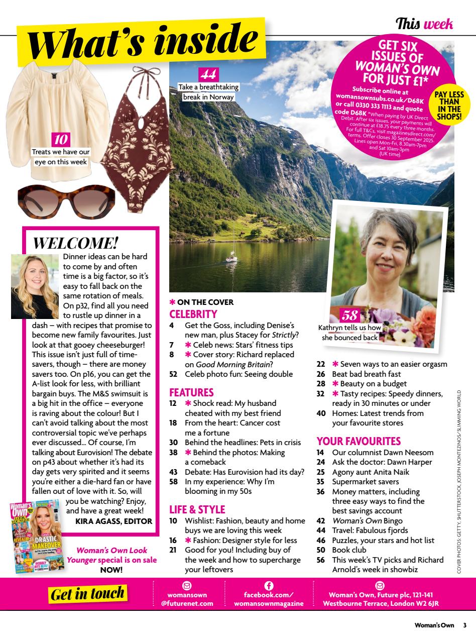 Woman's Own Preview Pages