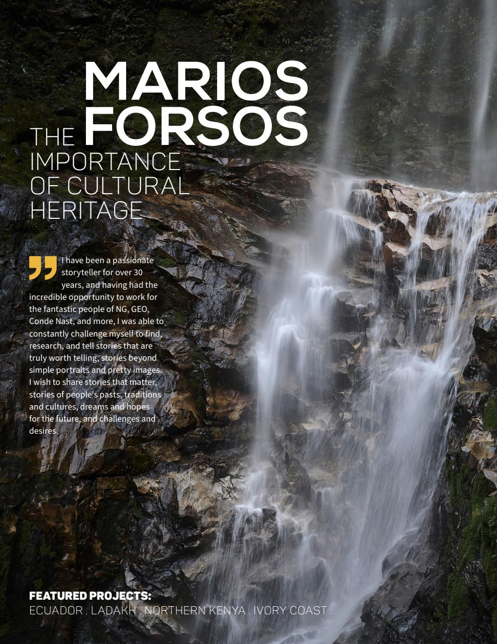 Lens Magazine Preview Pages