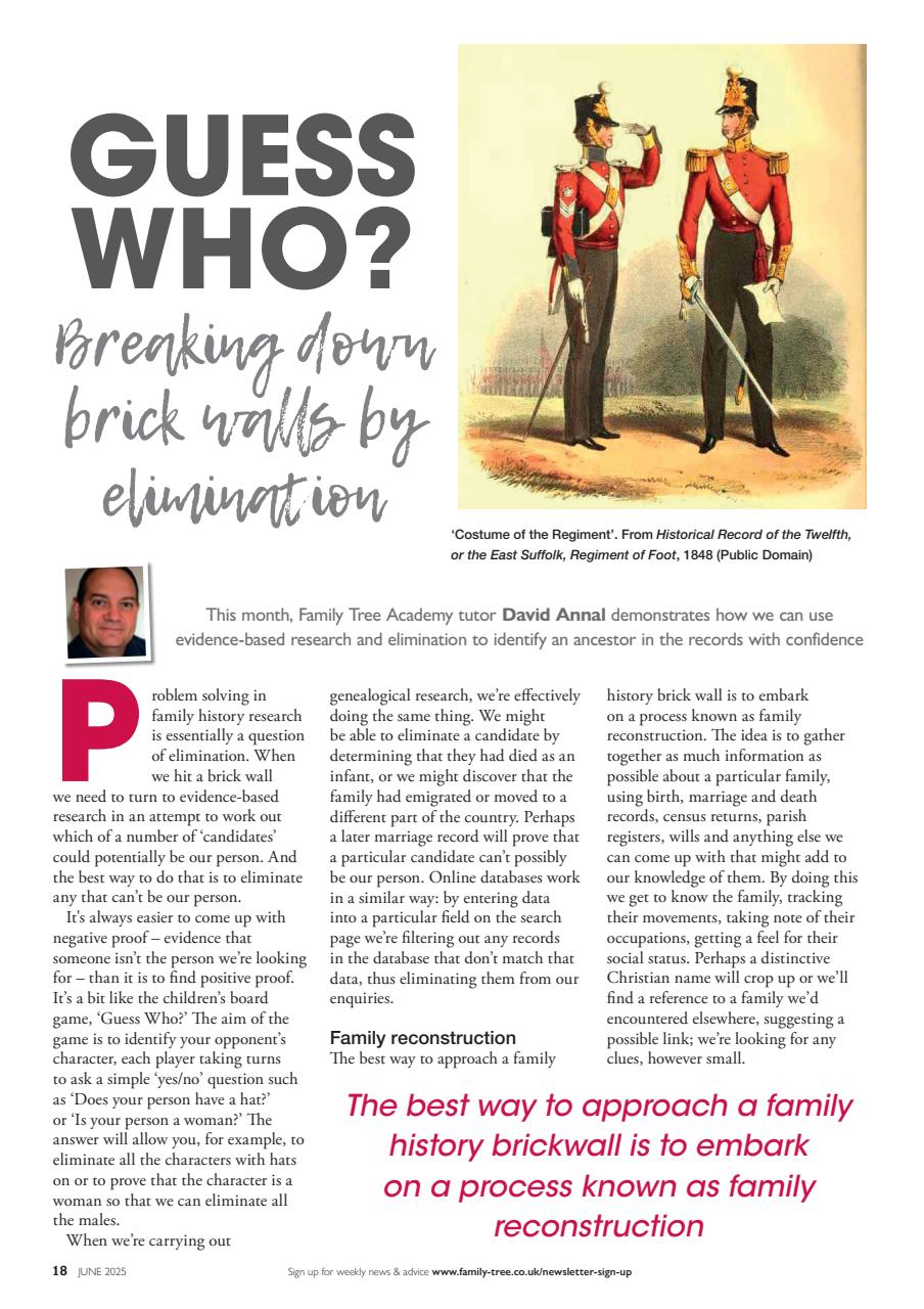 Family Tree Preview Pages