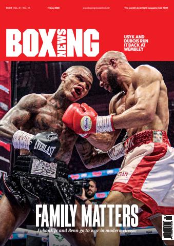 Boxing News issue May 1 2025