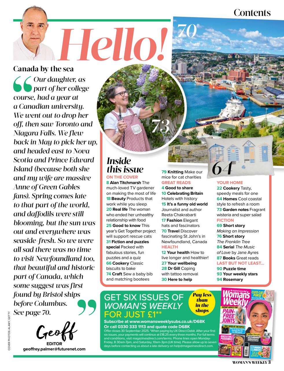 Woman's Weekly Preview Pages