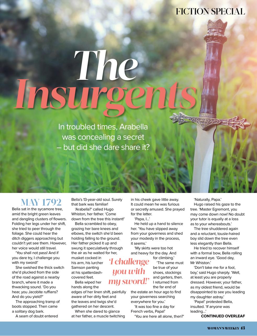 Woman's Weekly Preview Pages