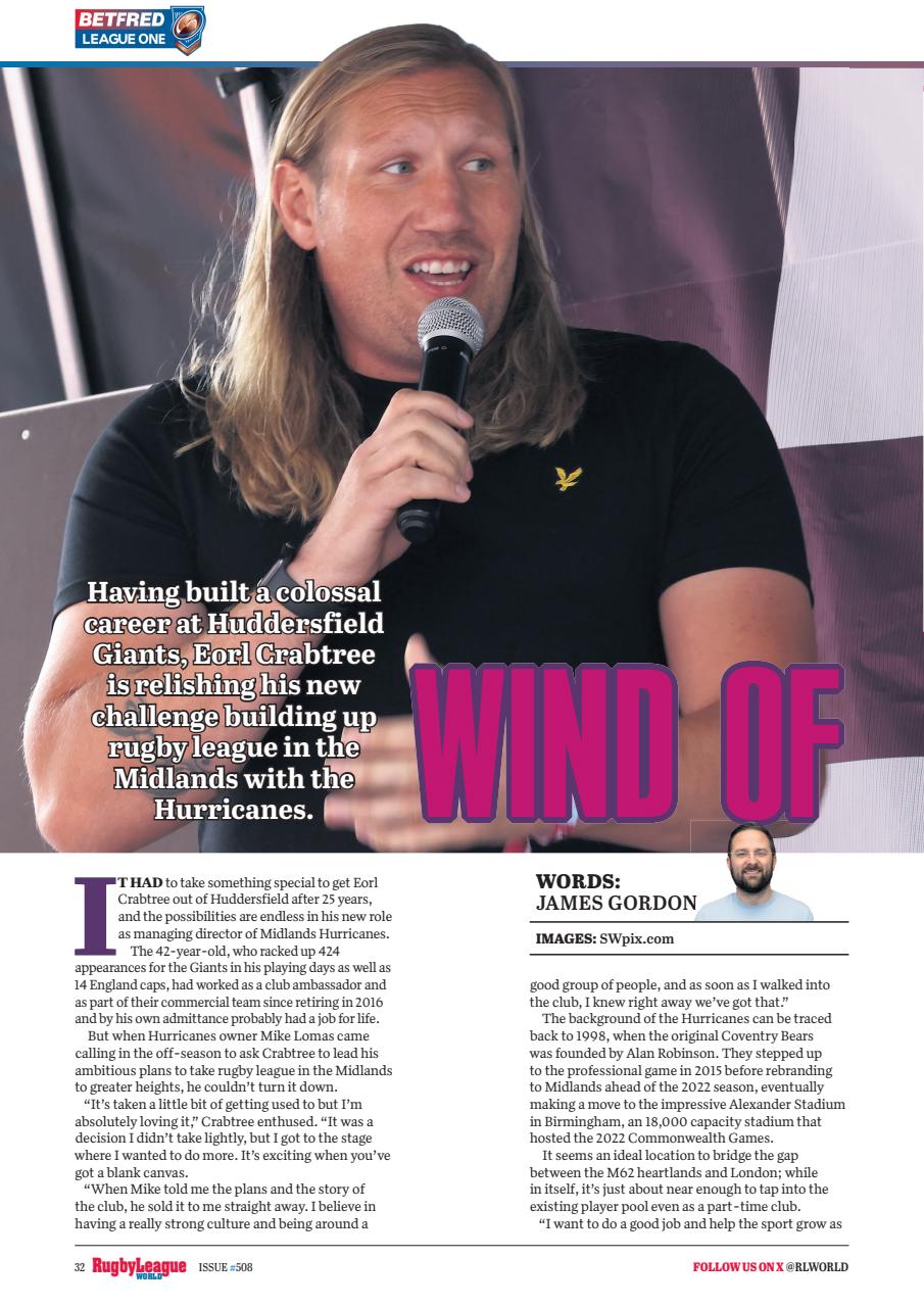 Rugby League World Preview Pages