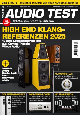 Audio Test issue 04/25 