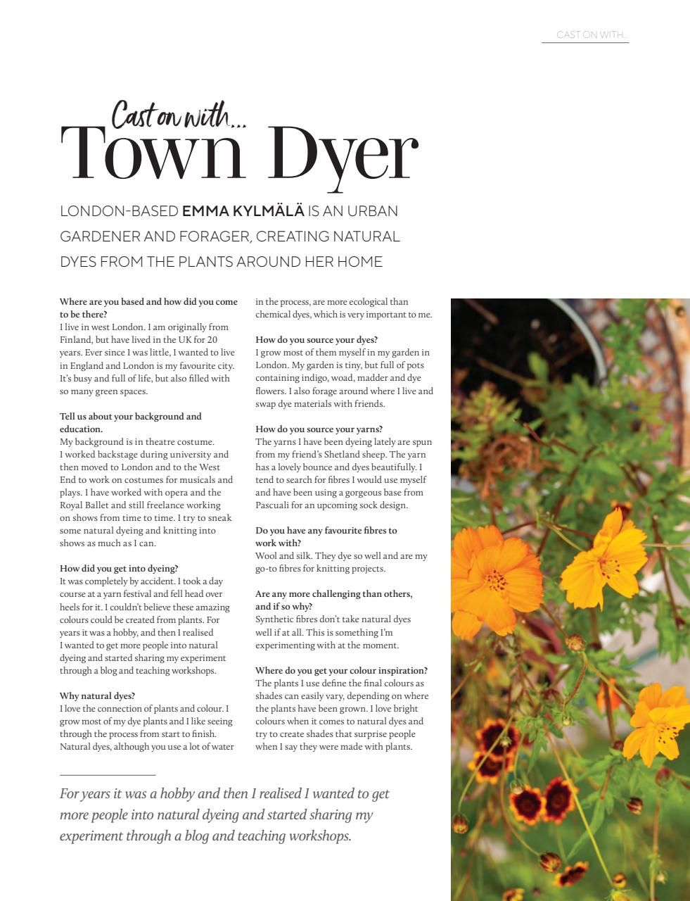 Knitting Preview Pages