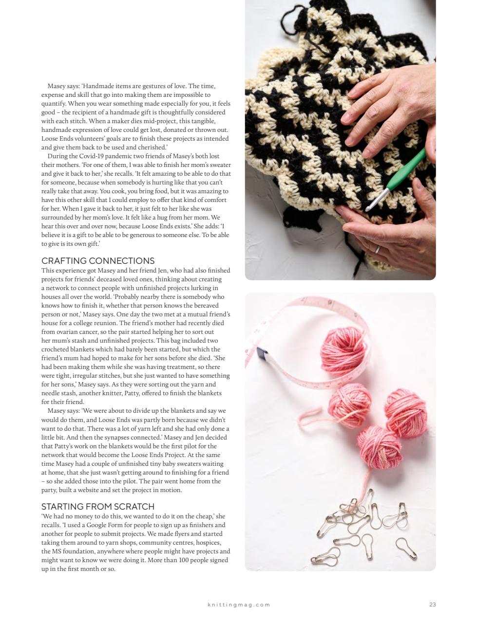 Knitting Preview Pages