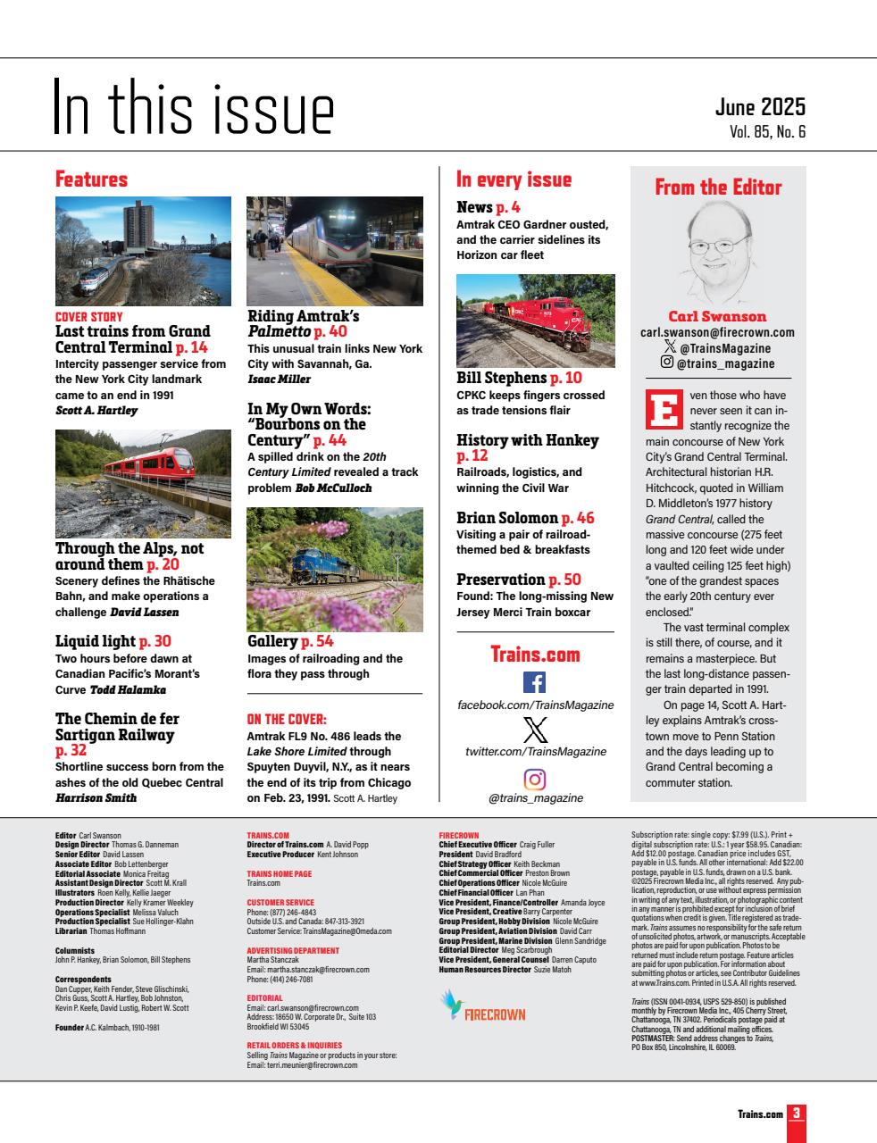 Trains Preview Pages